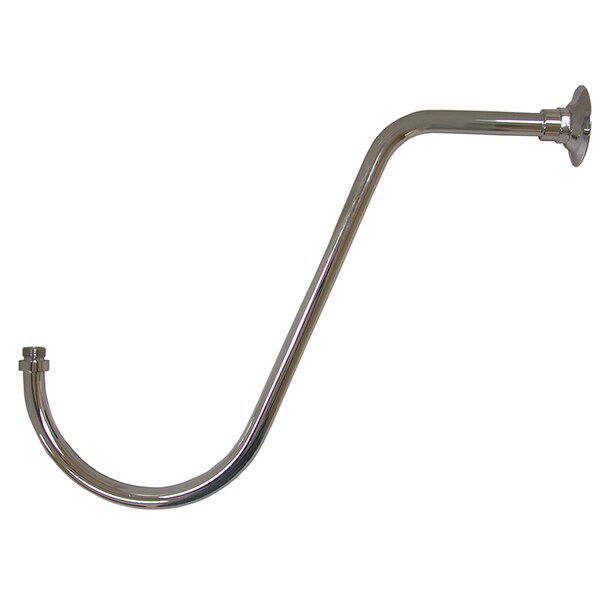 Chrome Plated 18" S-Shaped Shower Arm